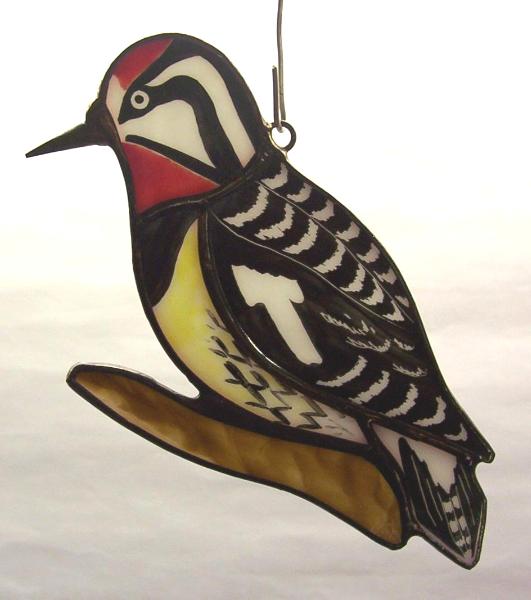 Yellow Bellied Sapsucker Suncatcher