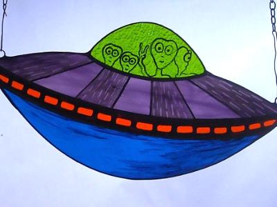 UFO with Aliens