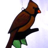 Female Cardinal Sun Catcher