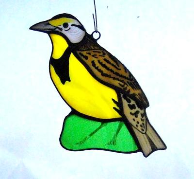 Eastern Meadowlark Suncatcher