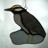 Yellow Crowned Night Heron Sun Catcher