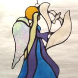 Angel and Dove Suncatcher