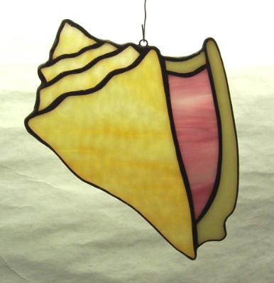 Conch Shell Suncatcher