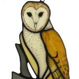 Barn Owl Suncatcher