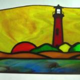 Small Currituck Beach Lighthouse Sunset Panel
