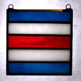 Nautical Flag Sun Catcher Letter C