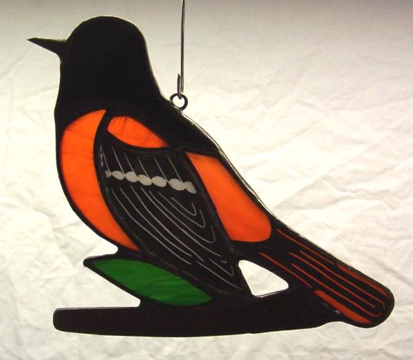 Baltimore Oriole Suncatcher