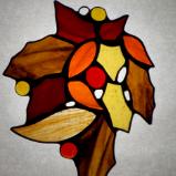 Autumn Leaves  One of a Kind Sun Catcher