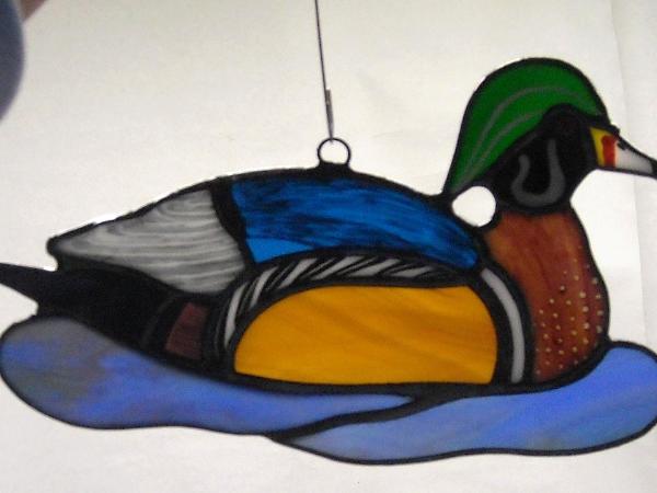 Wood Duck Sun Catcher