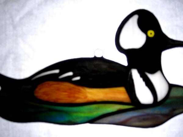 Hooded Merganser Duck Sun Catcher