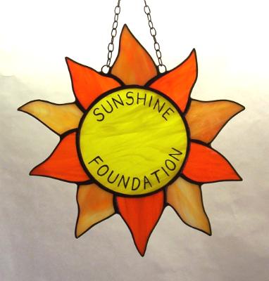 Painted Name on a Sun Catcher