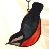Red Breasted Nuthatch Suncatcher