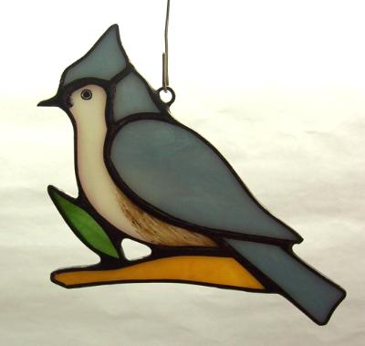 Tufted Titmouse Sun Catcher